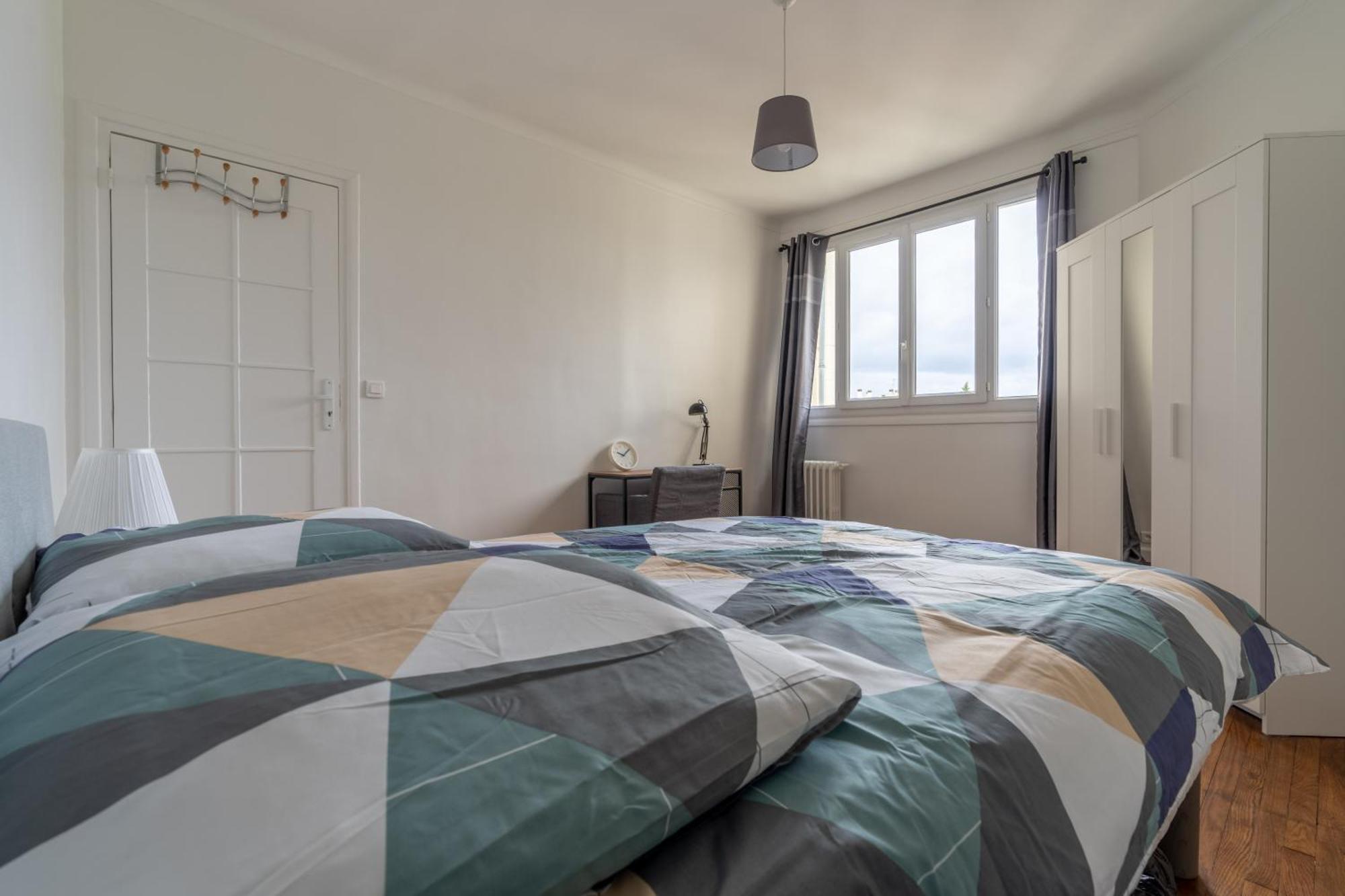 Charmant 2 pièces pour 4 personnes à Courbevoie Apartamento Exterior foto